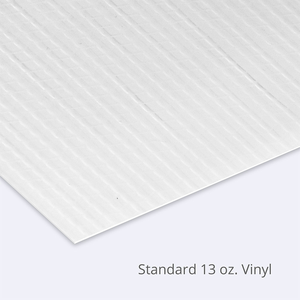 Standard 13 oz. vinyl